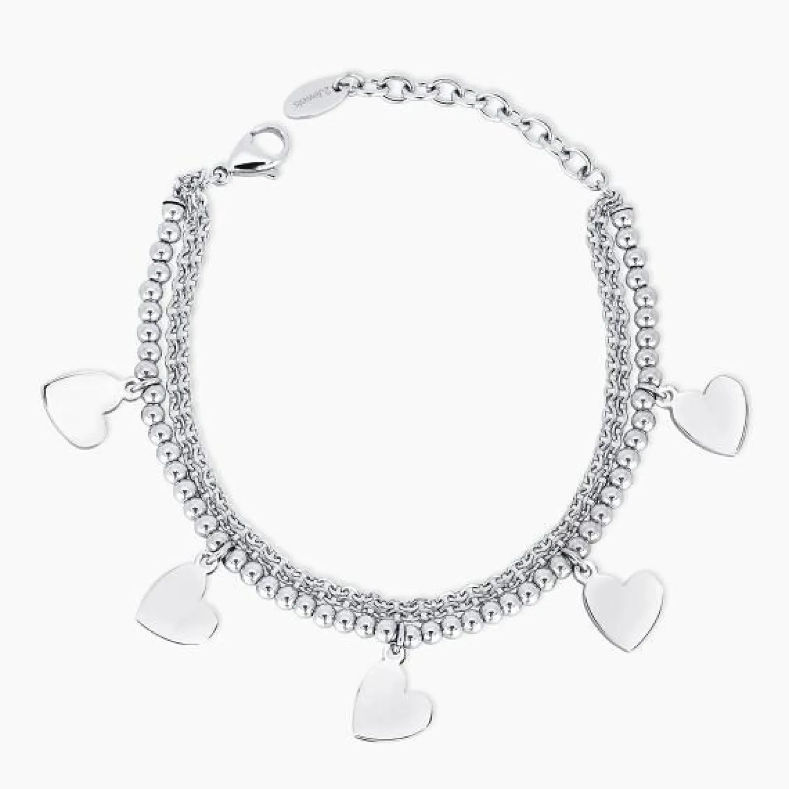 bracciale_con_pendenti_cu_0.webp Outlet Bracciale Con Pendenti Cuore Donna Gioielli | 231792 Donna Gioielli Moda Donna