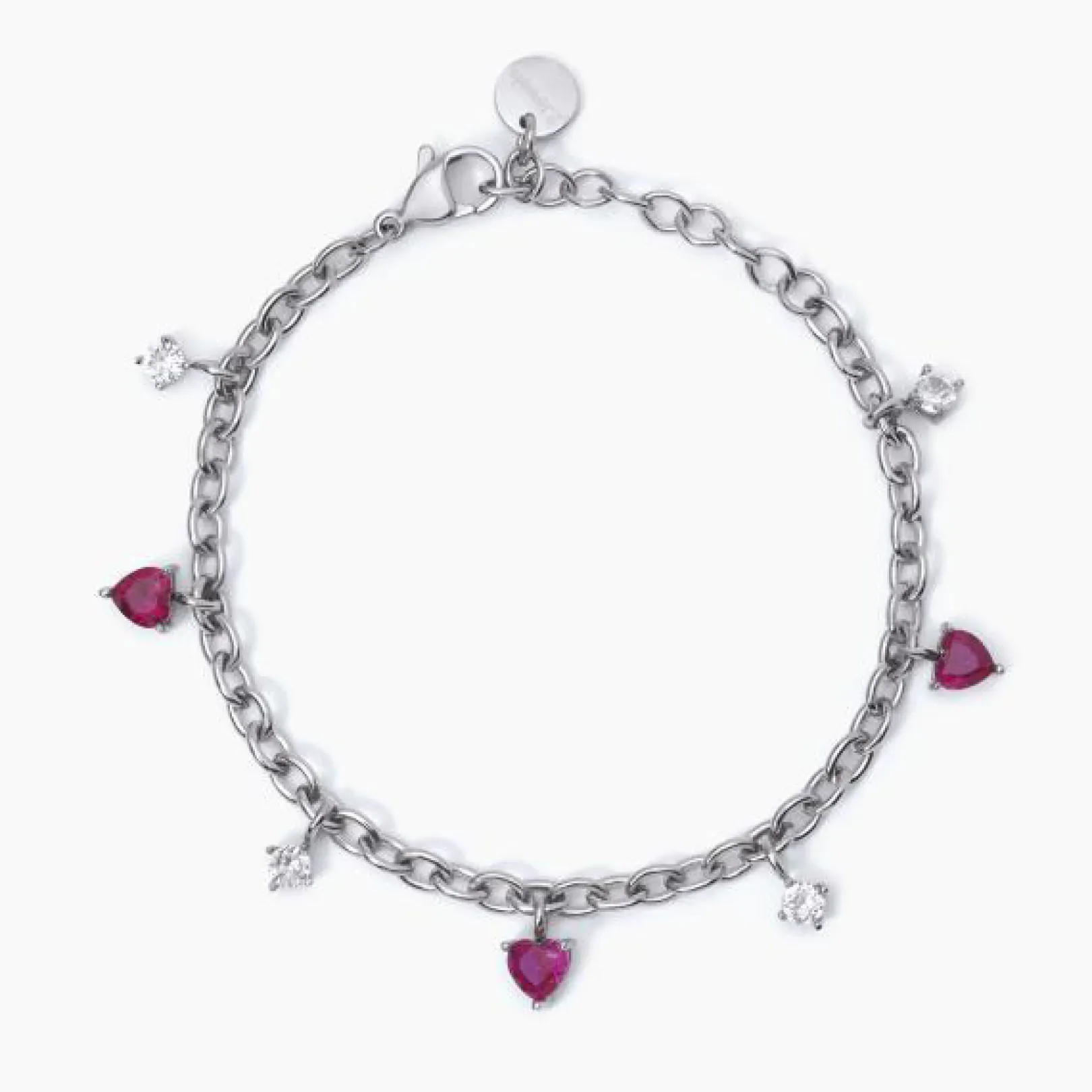 bracciale_con_pendenti_ru_0.webp Hot Bracciale Con Pendenti Rubino E Zirconi Donna Gioielli | 232335 Donna Gioielli Moda Donna
