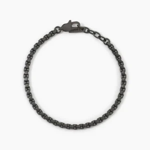 Discount Bracciale Con PVD Gunmetal E Catena Veneta Gioielli 2Jewels | 232478 Uomo Gioielli Moda Uomo
