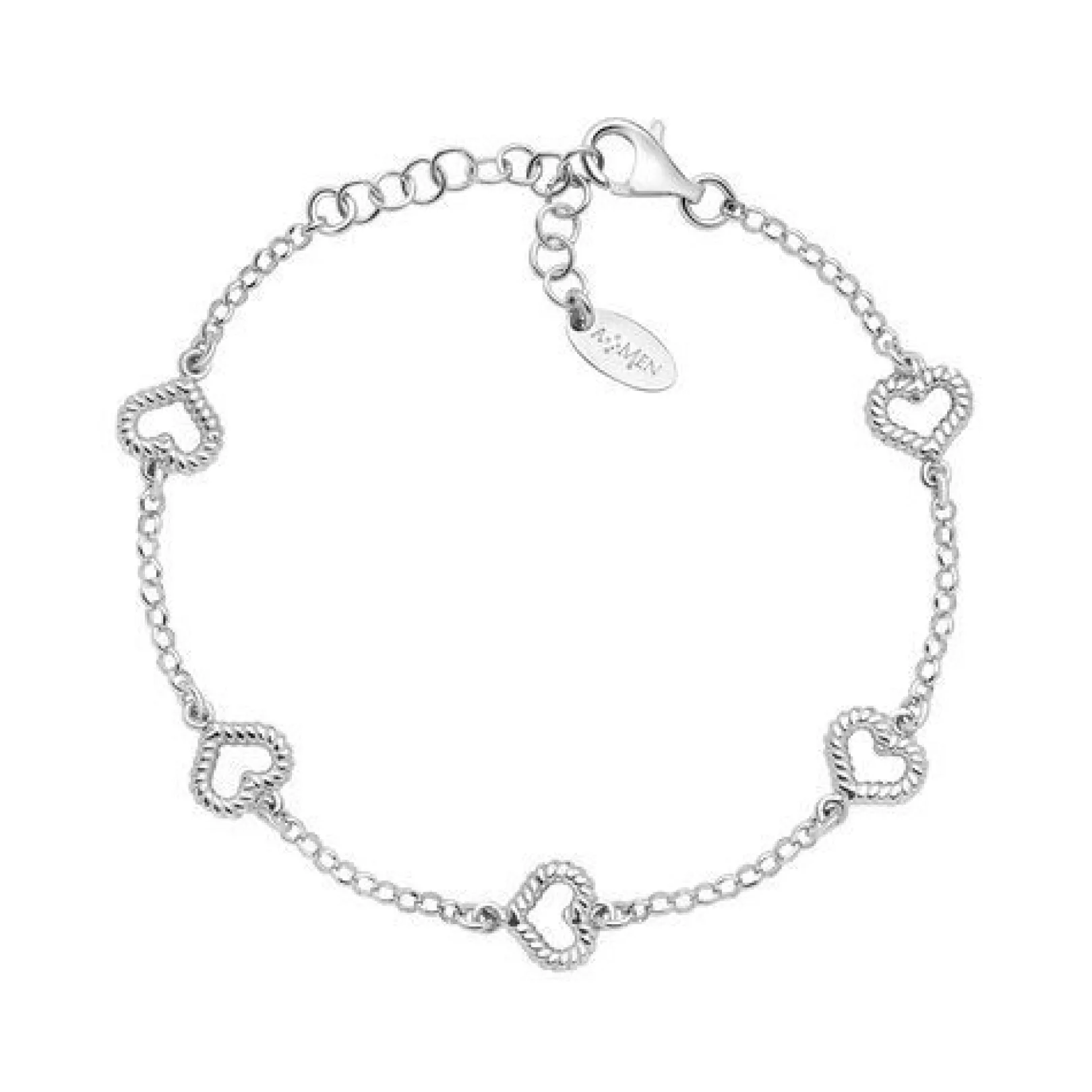 bracciale_cuore_multiplo__0-1.webp Discount Bracciale "Cuore Multiplo" In Argento Gioielli Coccole | BRGOCUB1 Donna Gioielli Moda Donna