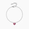 Hot Bracciale Cuore Pink Gioielli | 533039 Gioielli Moda Bimbi