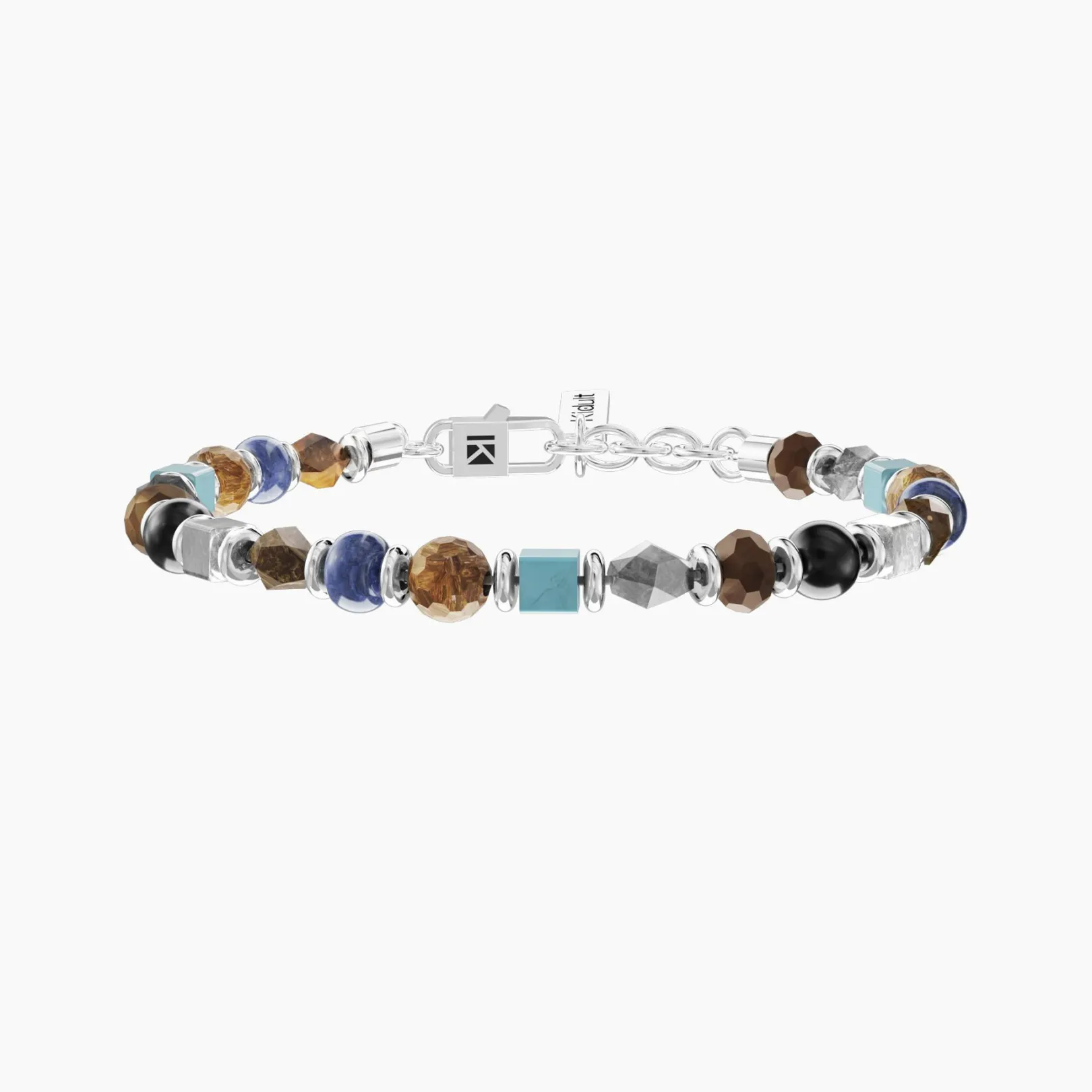 bracciale_da_uomo_con_aga_0.webp New Bracciale Da Uomo Con Agata Nera E Pietre Gioielli | 732300 Uomo Gioielli Moda Uomo | Idee Regalo