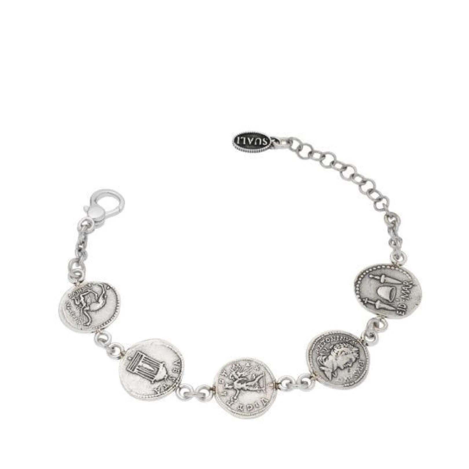 bracciale_donna_a_catena__0.webp Hot Bracciale Donna A Catena Con Monete Gioielli | BM1935 Donna Gioielli Moda Donna