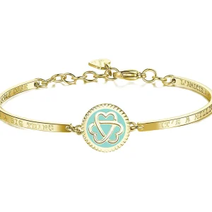 Discount Bracciale Donna Chakra Cuori Intrecciati: AFFINITÀ, STIMA, AMICIZIA | BHK426 Donna Gioielli Moda Donna