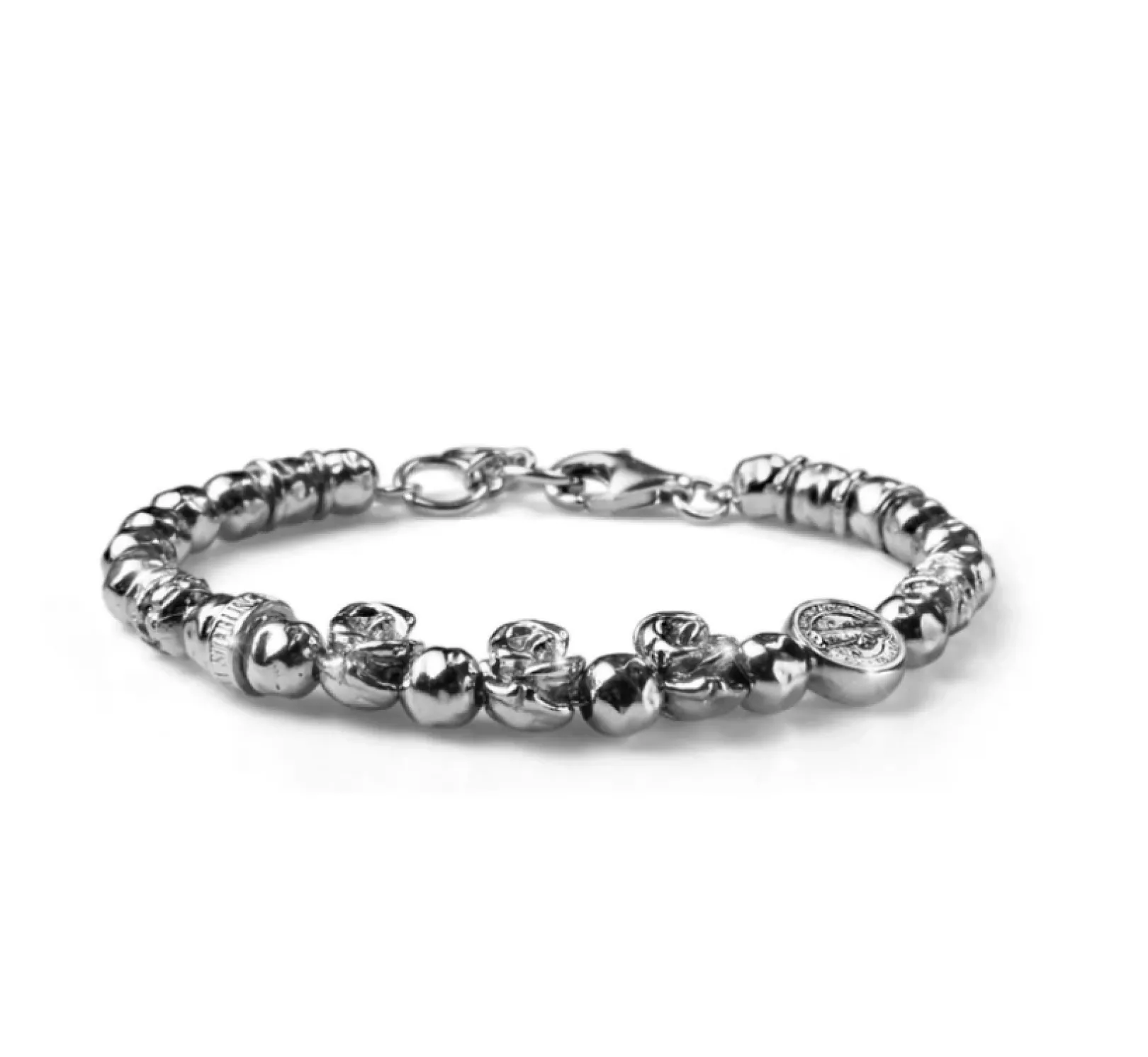 bracciale_donna_collezion_0-3.webp Discount Bracciale Donna Collezione Rose In Argento Con Tre Rose Mariacristinasterling | G2901 Donna Gioielli Moda Donna