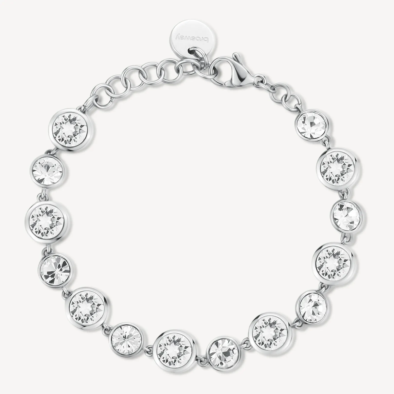 bracciale_donna_con_crist_0-2.webp Fashion Bracciale Donna Con Cristalli Symphonia Gioielli | BYM165 Donna Gioielli Moda Donna | Idee Regalo