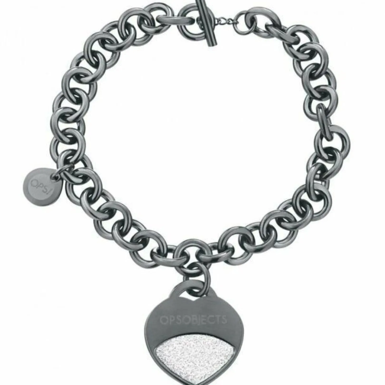 bracciale_donna_con_cuore_0.webp Best Bracciale Donna Con Cuore Gioielli Objects Glitter | BR-353 Donna Gioielli Moda Donna