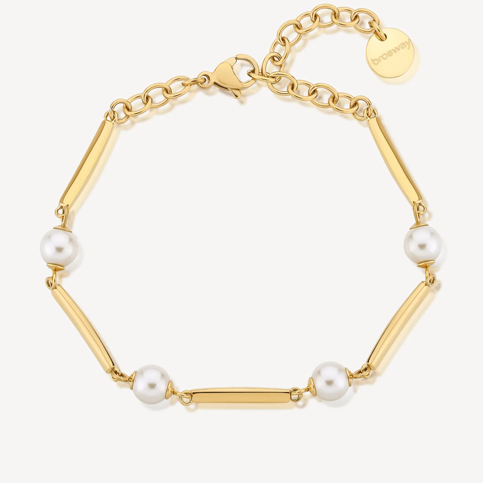 bracciale_donna_con_perle_0-2.webp Best Bracciale Donna Con Perle Gioielli Brosway Affinity | BFF165 Donna Gioielli Moda Donna