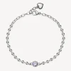 Clearance Bracciale Donna Con Zircone Amethyst  Gioielli Desideri | BEI083 Donna Gioielli Moda Donna