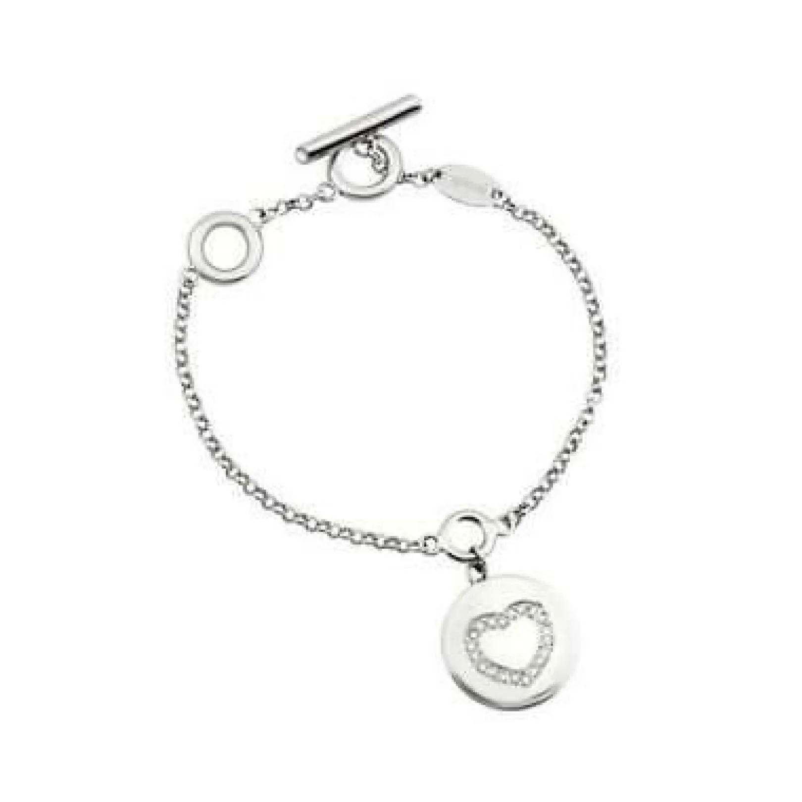 bracciale_donna_cuore_in__0.webp New Bracciale Donna "Cuore" In Argento Gioielli Lady | 233073 Donna Gioielli Moda Donna