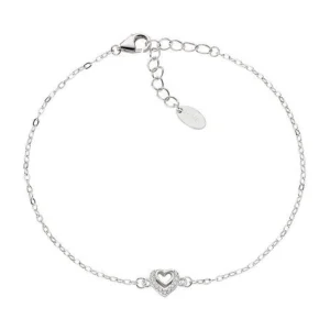 Best Bracciale Donna Due Cuori Gioielli | BRCBBZ3 Donna Gioielli Moda Donna | Idee Regalo
