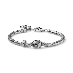 Fashion Bracciale Donna Elefante Pepite Argento Mariacristinasterling |  G4419 Donna Gioielli Moda Donna
