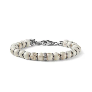 Fashion Bracciale Donna Encanto Aulite Bianca E Argento Mariacristinasterling | G4313 Donna Gioielli Moda Donna