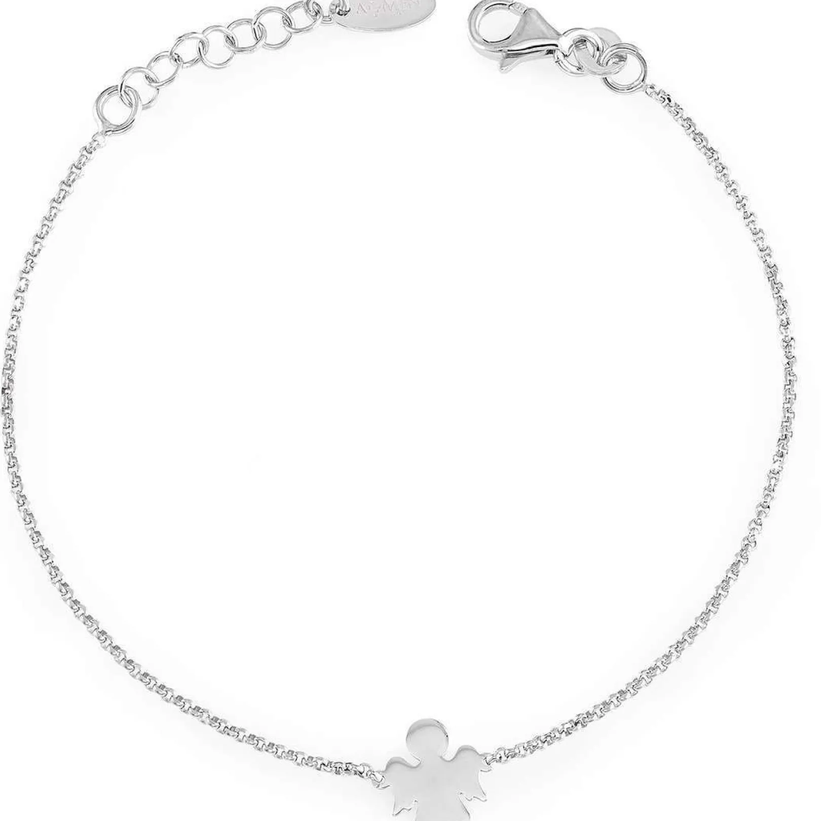 bracciale_donna_gioielli__0-6.webp Clearance Bracciale Donna Gioielli Con Charm Angelo | BRAB3 Donna Gioielli Moda Donna