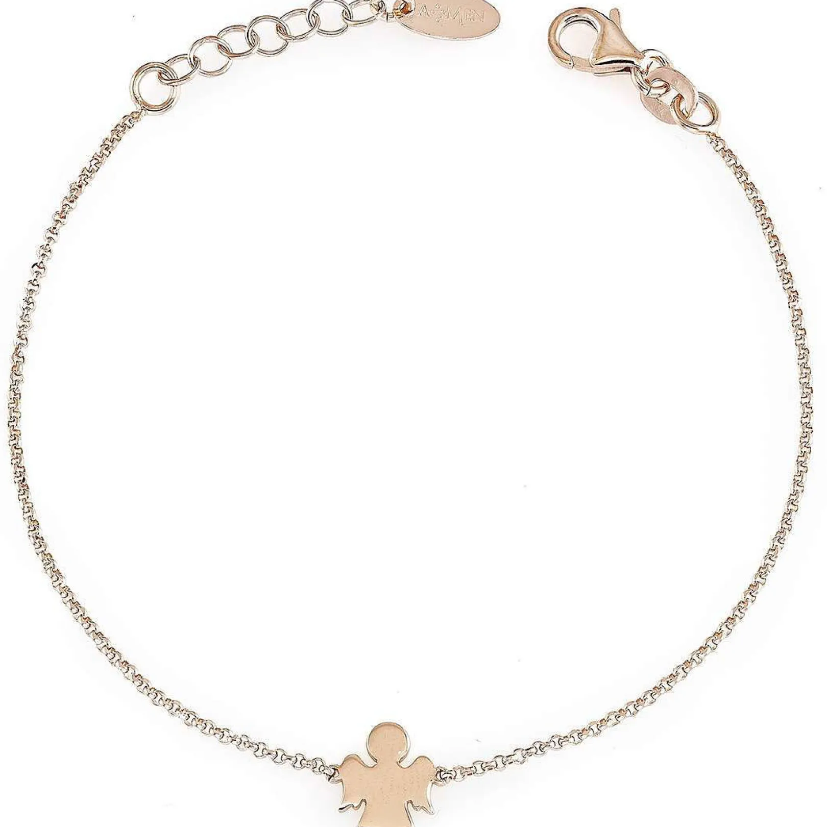 bracciale_donna_gioielli__0-7.webp Outlet Bracciale Donna Gioielli Con Charm Angelo | BRAR3 Donna Gioielli Moda Donna