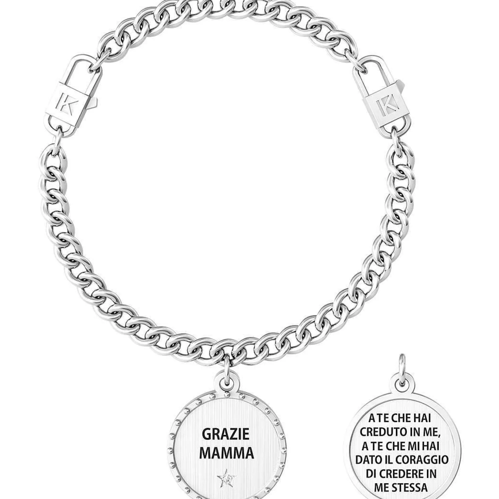 bracciale_donna_grazie_ma_0.webp Online Bracciale Donna Grazie Mamma Gioielli Family | 731932 Donna Gioielli Moda Donna