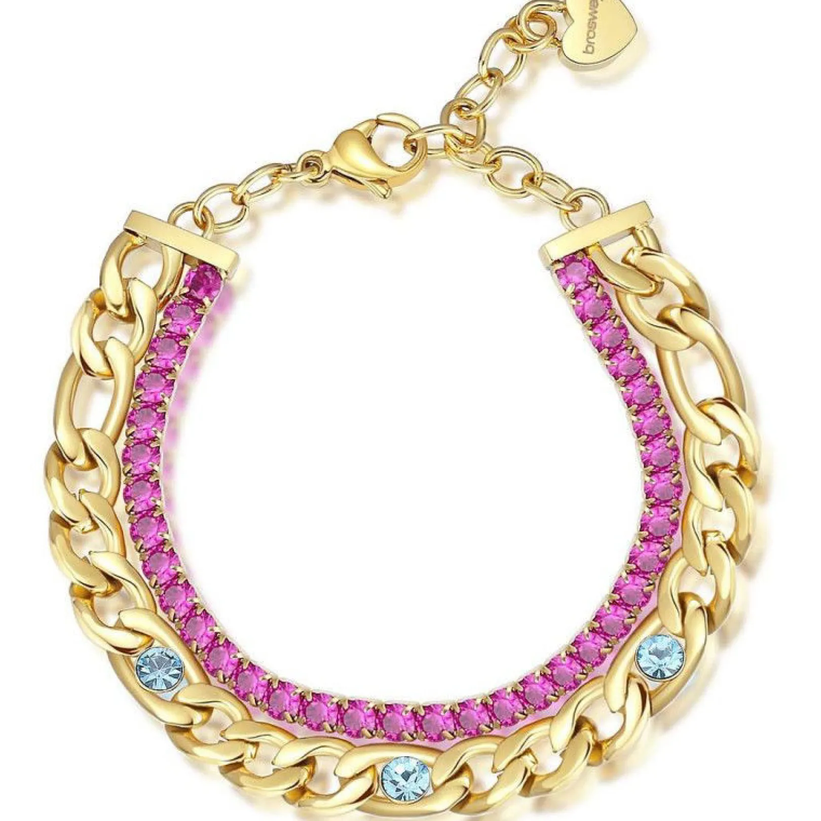 bracciale_donna_in_acciai_0-16.webp Online Bracciale Donna In Acciaio Gioielli Brosway Desideri | BEI070 Donna Gioielli Moda Donna