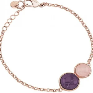 Outlet Bracciale Donna In Acciaio Rosè Gioielli Brace | 231226 Donna Gioielli Moda Donna
