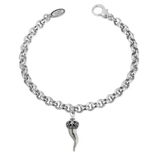 Discount Bracciale Donna In Argento Con Cornetto Gioielli | BM2032 Donna Gioielli Moda Donna