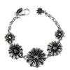 Discount Bracciale Donna In Argento Con Margherite Gioielli | BM1286 Donna Gioielli Moda Donna