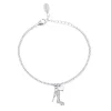 Outlet Bracciale Donna In Argento E Zirconi Gioielli | 533185 Donna Gioielli Moda Donna