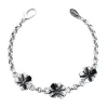 Best Bracciale Donna In Argento Con Margherite Suali | BM1603 Donna Gioielli Moda Donna