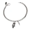 Clearance Bracciale Donna In Argento "Civetta e Corno" Gioielli | BM2021 Donna Gioielli Moda Donna