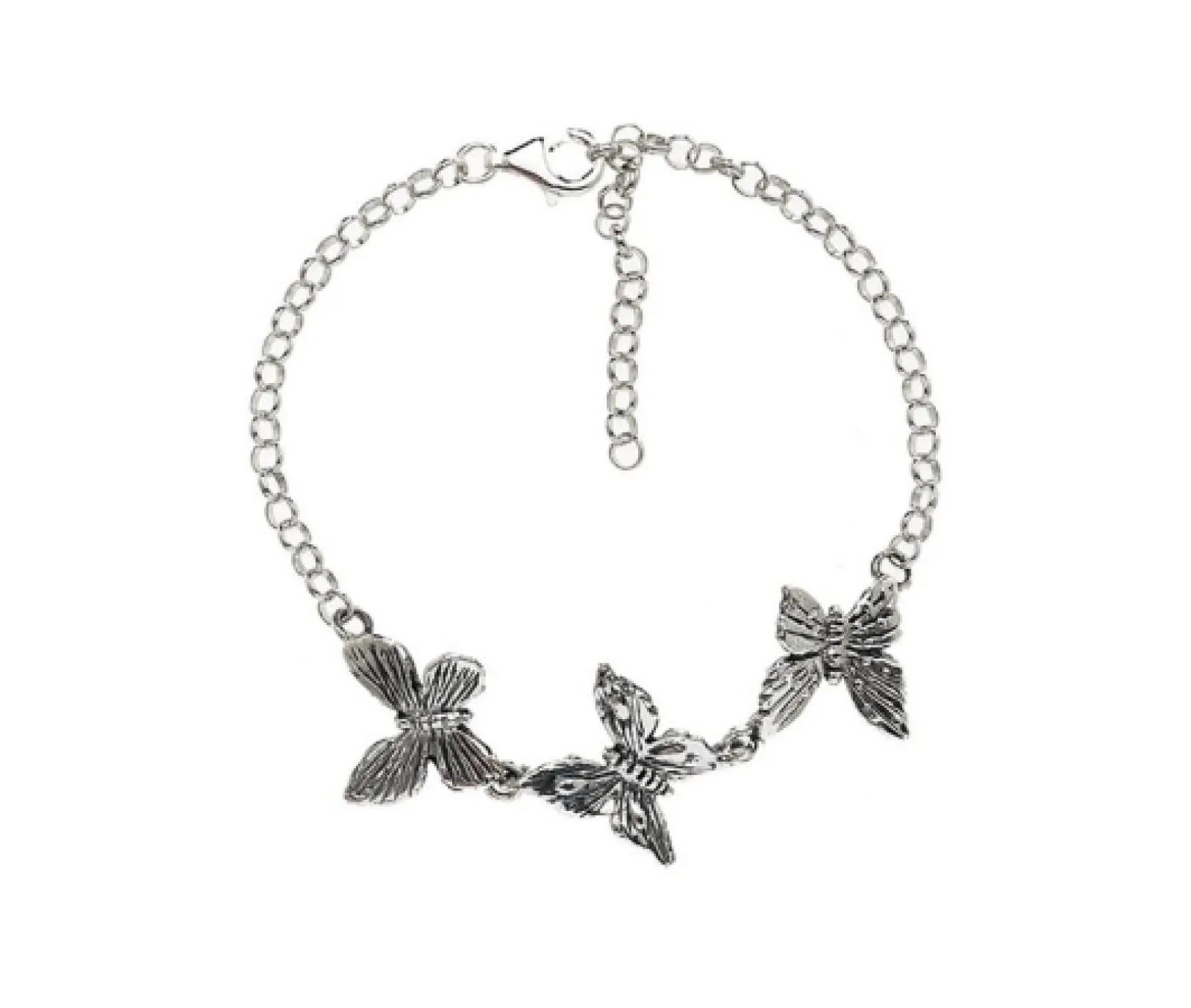 bracciale_donna_in_argent_0-8.webp Fashion Bracciale Donna In Argento Con Farfalle Gioielli | BM0823 Donna Gioielli Moda Donna