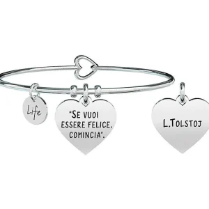 Fashion Bracciale Donna Philosophy Se Vuoi Essere Felice... | 731504 Donna Gioielli Moda Donna