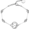 Best Bracciale Donna Lettera F Gioielli Chakra | BHKB054 Donna Gioielli Moda Donna