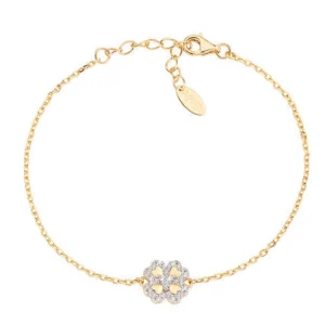 Clearance Bracciale Donna Quadrifoglio Gioielli Amore | BRQCLGBZ Donna Gioielli Moda Donna