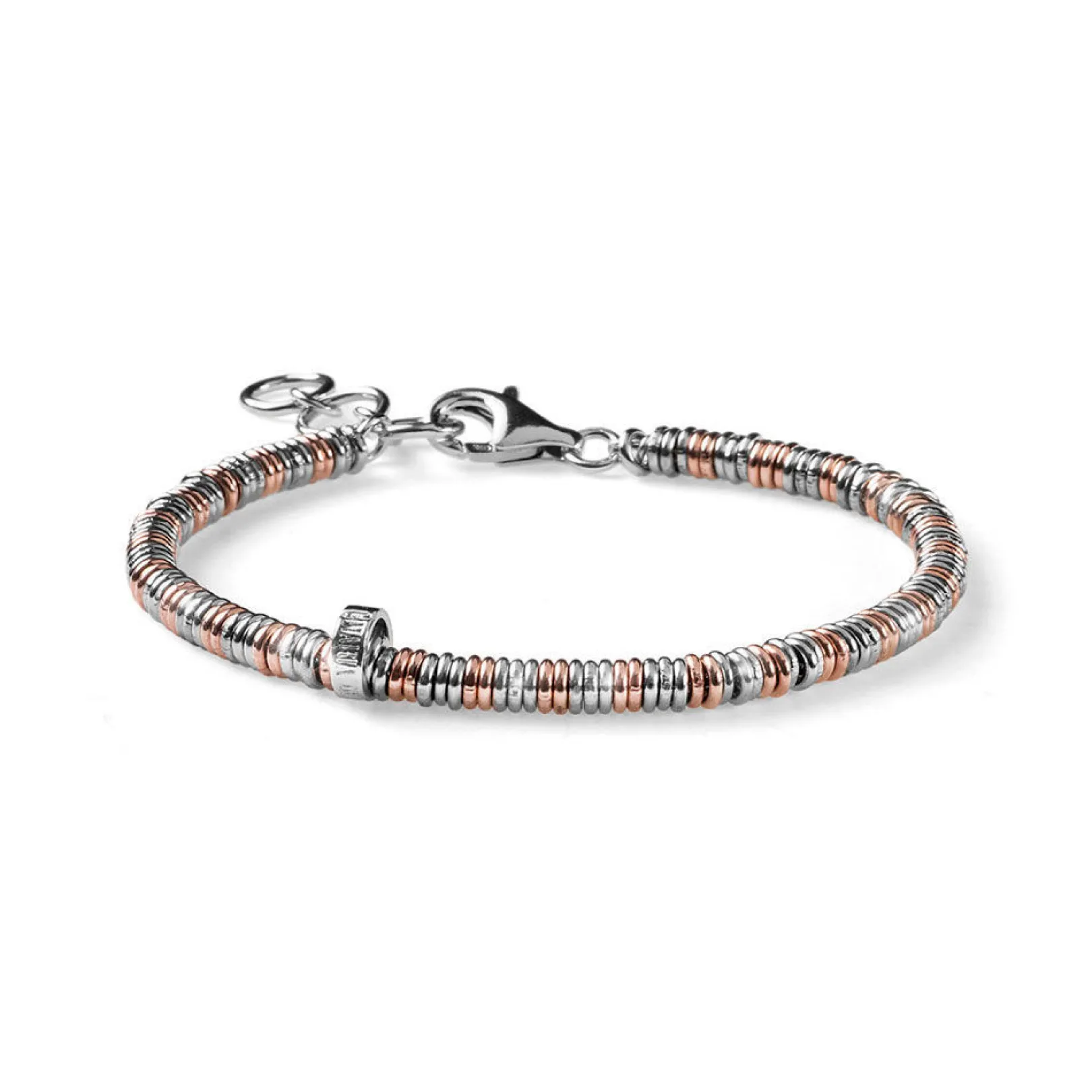 bracciale_donna_snake_cer_0.webp Best Bracciale Donna Snake Cerchietti Argento Bicolor Mariacristinasterling | G2805 Donna Gioielli Moda Donna