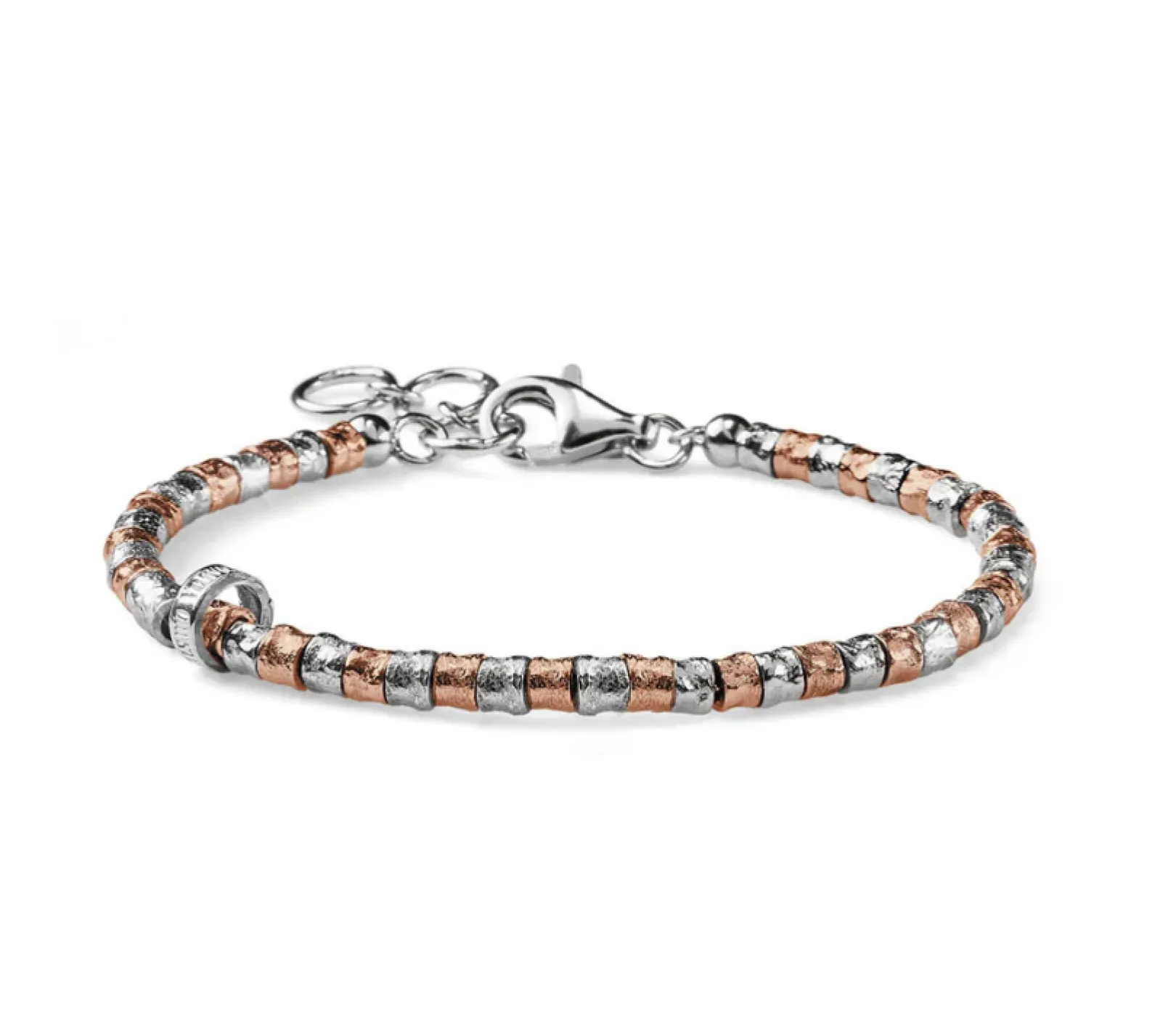 bracciale_donna_snake_in__0-1.webp Outlet Bracciale Donna Snake In Argento Bicolor Mariacristinasterling | G2824 Donna Gioielli Moda Donna