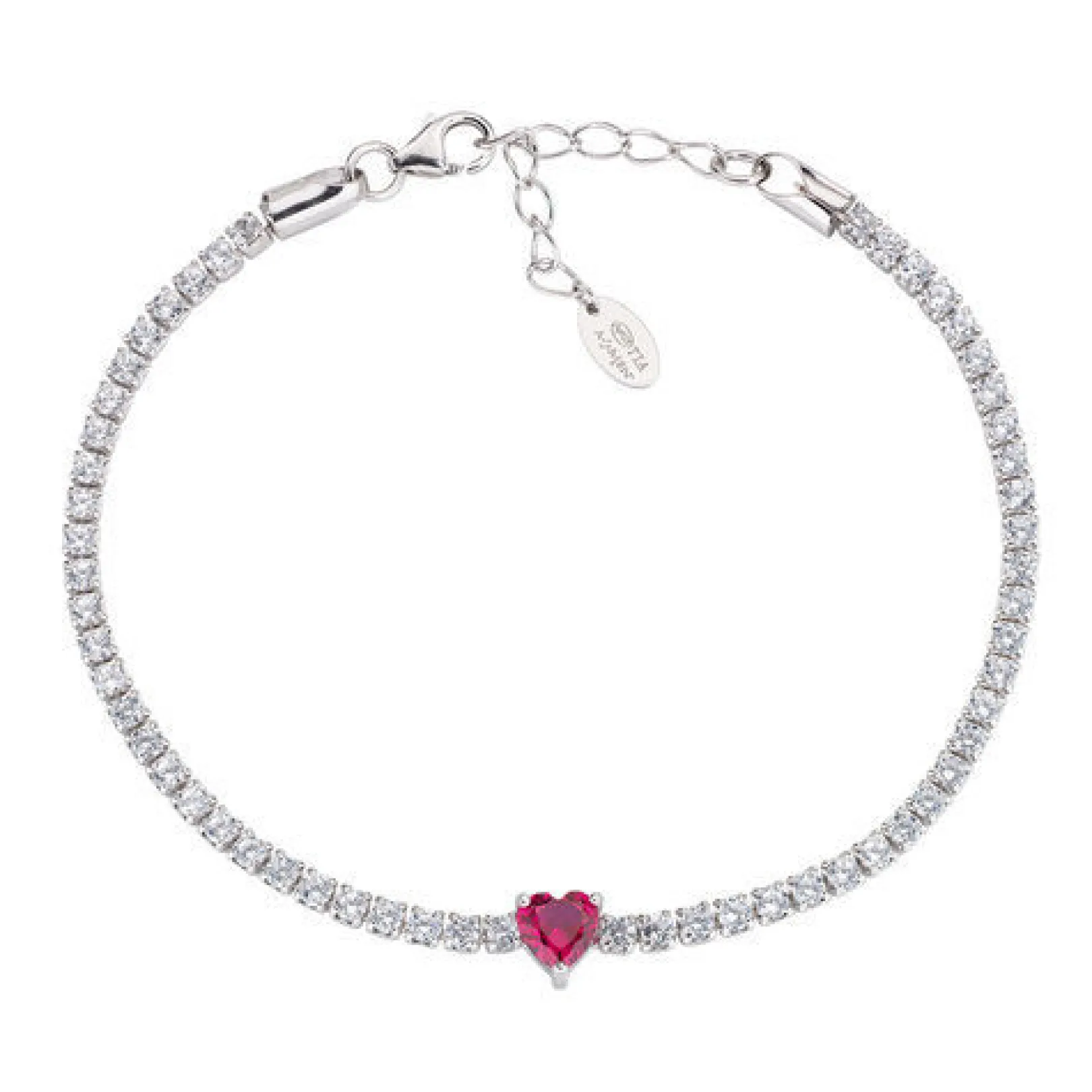 bracciale_donna_tennis_cu_0-4.webp Best Bracciale Donna Tennis Cuore Gioielli Tennis | BT21CUBRBZ16 Donna Gioielli Moda Donna