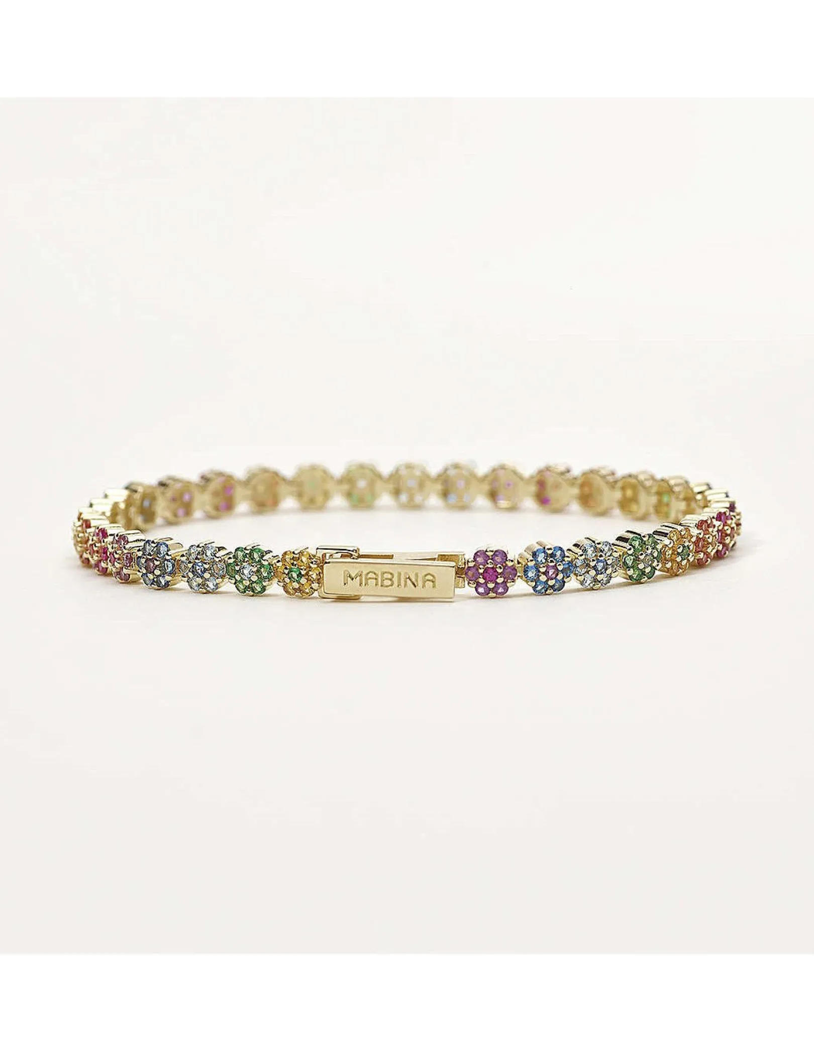 bracciale_donna_tennis_fi_0.webp Outlet Bracciale Donna Tennis Fiori Gioielli | 533560-M Donna Gioielli Moda Donna