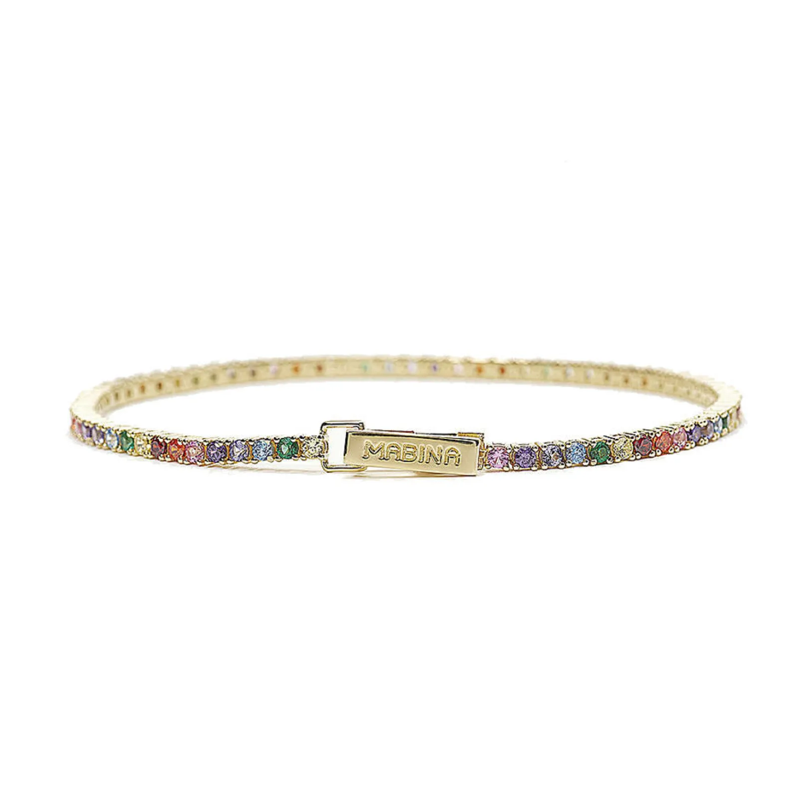 bracciale_donna_tennis_mu_0.webp Fashion Bracciale Donna Tennis Multicolore Gioielli | 533556-M Donna Gioielli Moda Donna