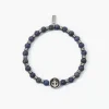 New Bracciale Dumortierite e Acciaio Gioielli | 232327 Uomo Gioielli Moda Uomo | Idee Regalo