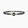 Online Bracciale Elastico Uomo Con Agata Nera E Infinito Gioielli | 732242 Uomo Gioielli Moda Uomo | Idee Regalo