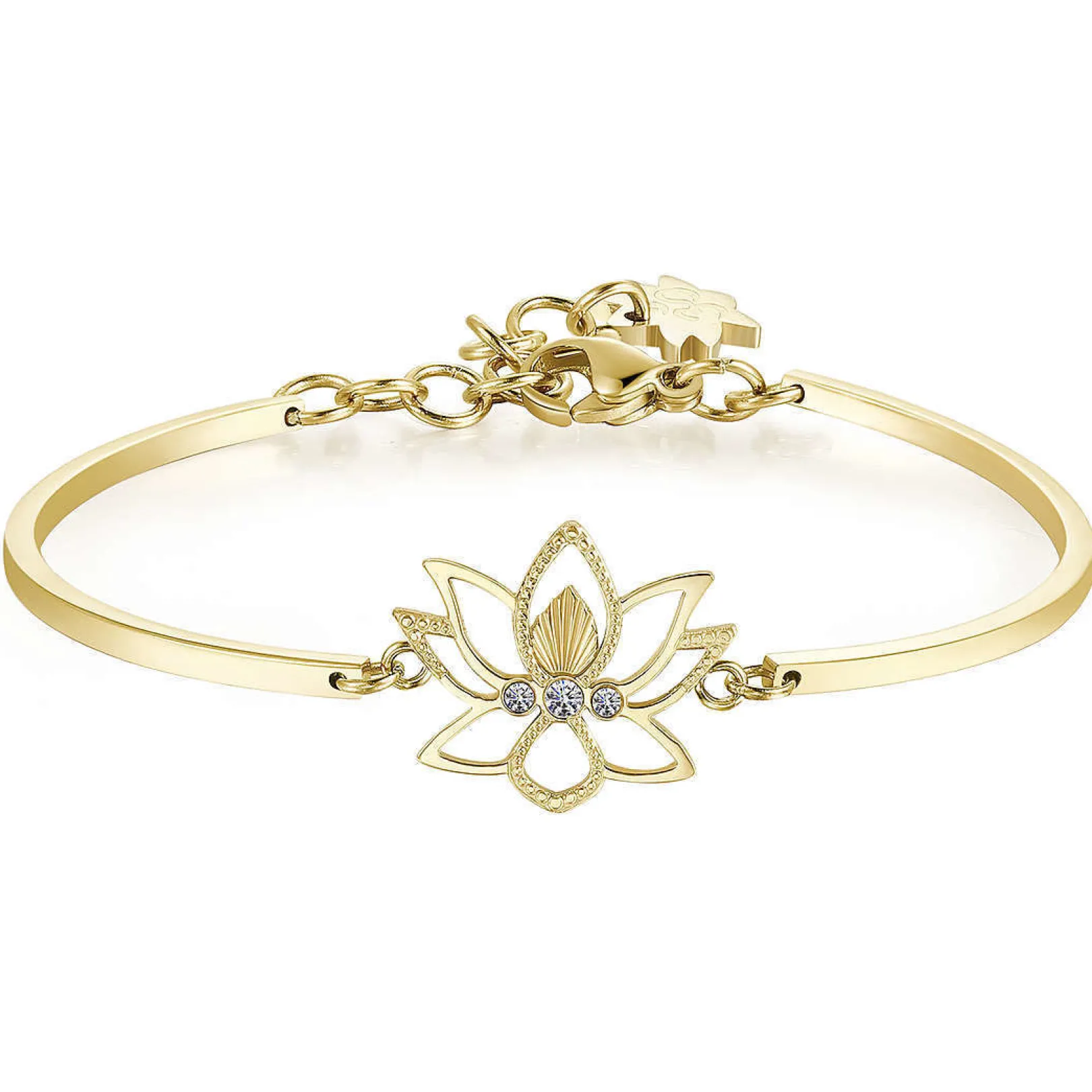 bracciale_fiore_di_loto_g_0.webp Online Bracciale Fiore Di Loto Gioielli Chakra Mistici | BHK404 Donna Gioielli Moda Donna