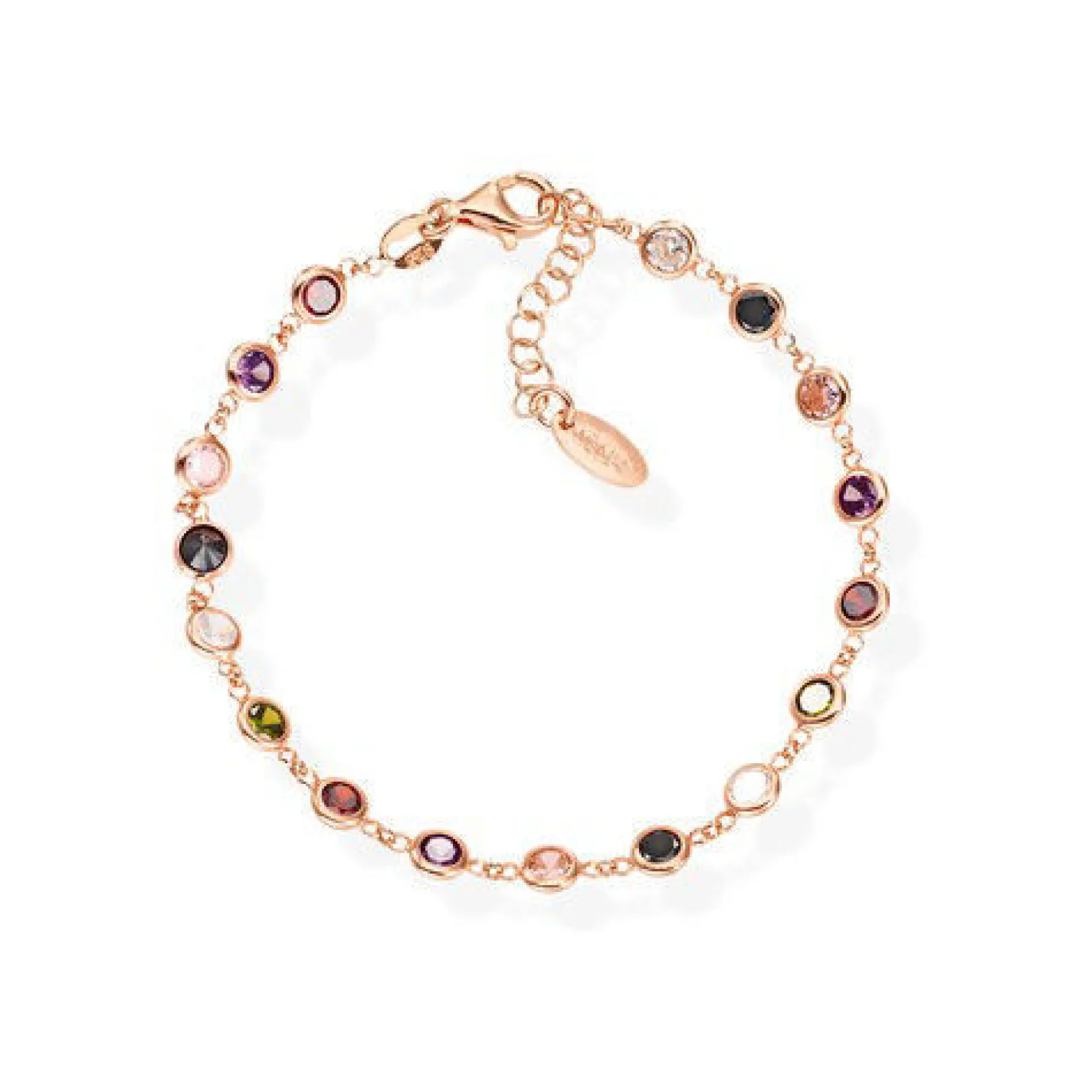 bracciale_gocce_in_argent_0.webp Clearance Bracciale Gocce In Argento E Zirconi Gioielli | BRGORM3 Donna Gioielli Moda Donna