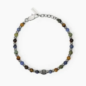 Online Bracciale In Acciaio Con Pietre 2Jewels | 232561 Uomo Gioielli Moda Uomo