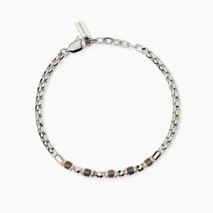 Online Bracciale In Acciaio Con PVD Rosè E Agata 2Jewels | 232554 Uomo Gioielli Moda Uomo