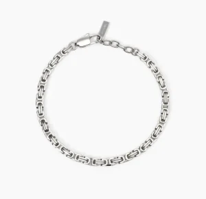 Hot Bracciale In Acciaio Da Uomo Con Catena Bizantina Quadrata 2Jewels |  232500 Uomo Gioielli Moda Uomo