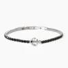 Fashion Bracciale In Acciaio Da Uomo Tennis Con Ancora 2Jewels | 232582 Uomo Gioielli Moda Uomo