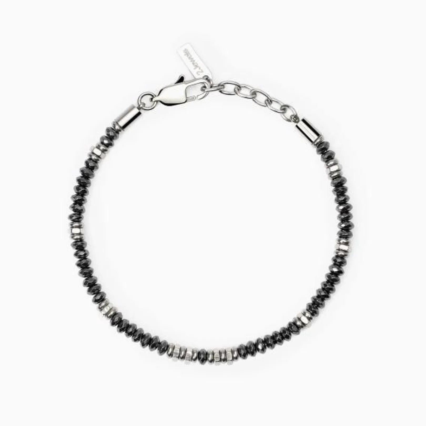 bracciale_in_acciaio_emat_0.webp Hot Bracciale In Acciaio Ematite 2Jewels | 232551 Uomo Gioielli Moda Uomo