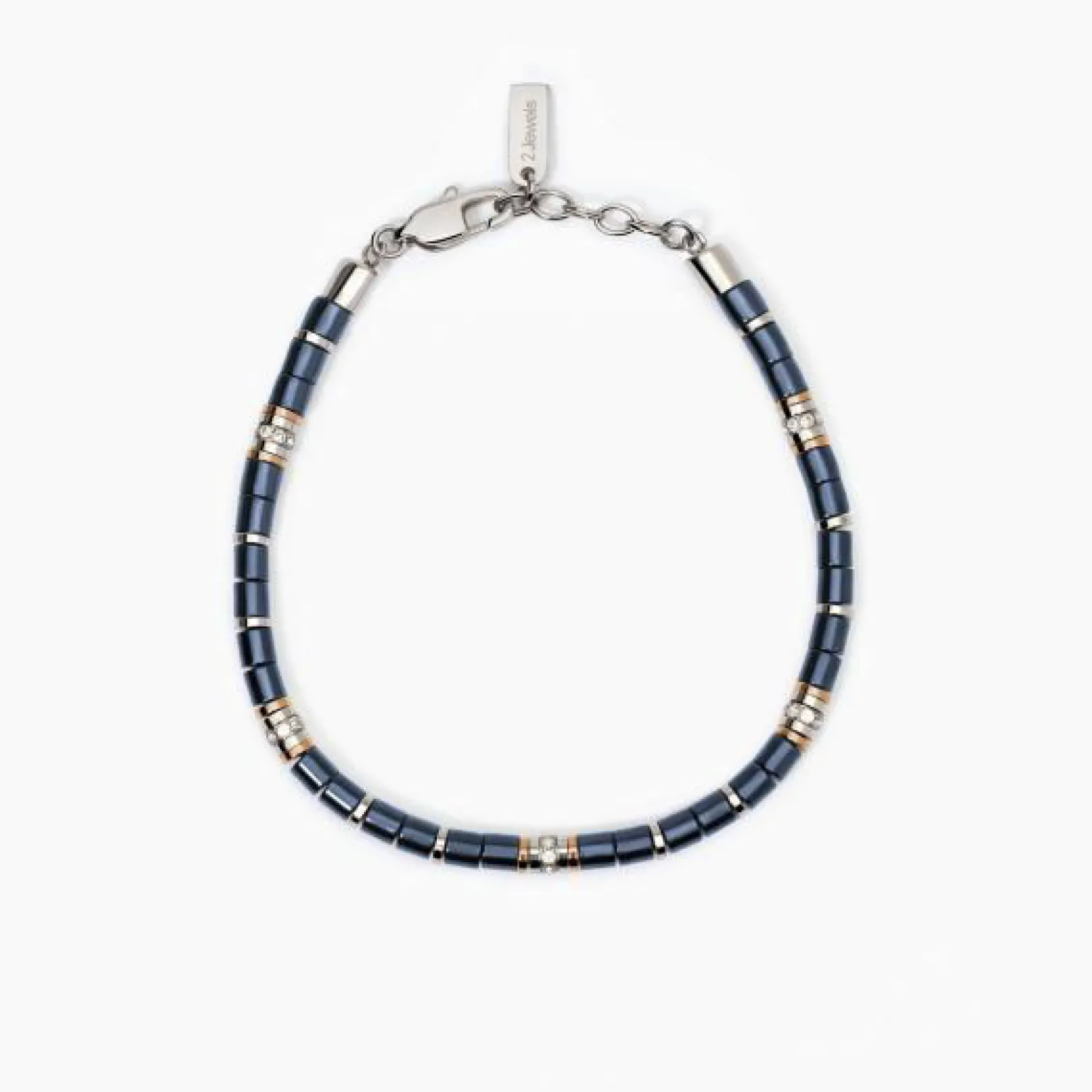 bracciale_in_acciaio_jewe_0.webp New Bracciale In Acciaio 2Jewels | 232495 Uomo Gioielli Moda Uomo