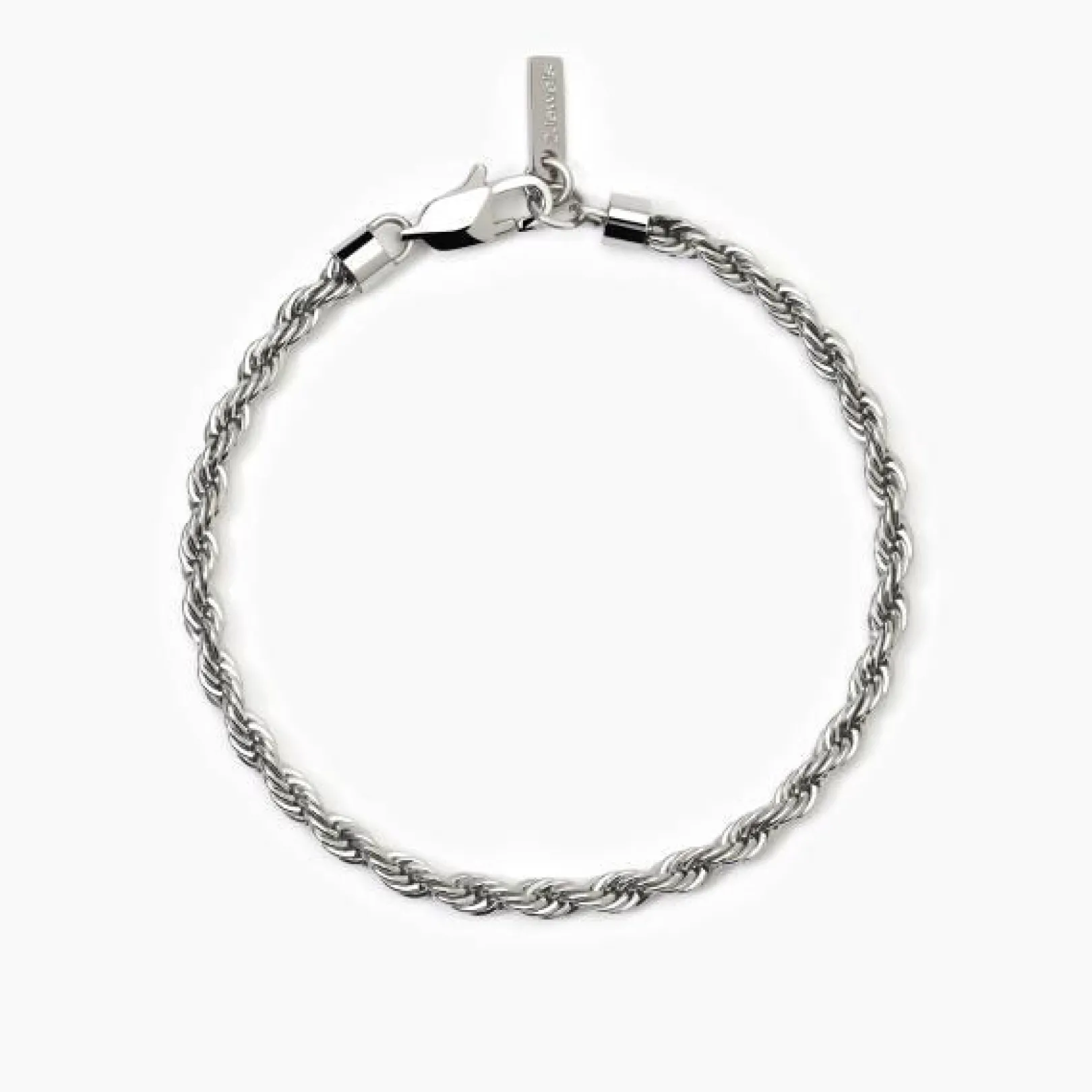 bracciale_in_acciaio_l_co_0.webp Discount Bracciale in acciaio 316L Con Catena Corda Gioielli 2Jewels | 232479 Uomo Gioielli Moda Uomo