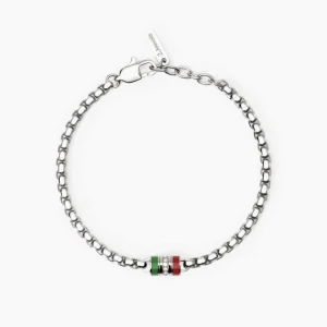 Fashion Bracciale In Acciaio 316L Cristalli E Smalto 2Jewels | 232577 Uomo Gioielli Moda Uomo