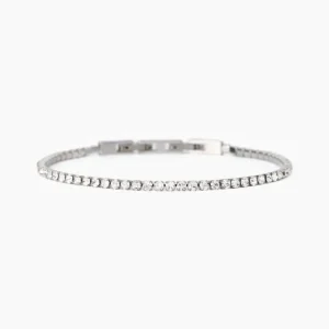 Online Bracciale In Acciaio 316L Cristalli 2Jewels | 232508 Uomo Gioielli Moda Uomo