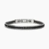 Online Bracciale In Acciaio 316L E Cristalli Neri Gioielli 2Jewels | 232484 Uomo Gioielli Moda Uomo